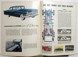 1955 Packard Clipper Patrician 400 Caribbean Constellation Panama Sales Brochure