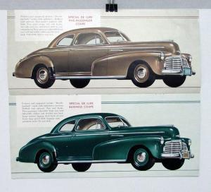 1942 Chevrolet Fleetline Master Special Deluxe Sales Brochure