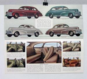 1942 Chevrolet Fleetline Master Special Deluxe Sales Brochure