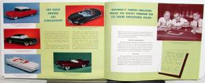 1955 Fisher Body GM Sales Brochure Chevy Pontiac Olds Buick Cadillac Designs