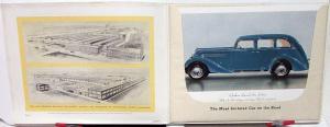 1935 Graham Dealer Sales Brochure Portfolio Sedan Coupe Supercharged Eight Rare