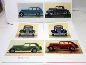 1935 Graham Dealer Sales Brochure Portfolio Sedan Coupe Supercharged Eight Rare