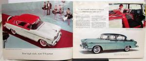 1955 Hudson Hornet Wasp Models American Motors Oversized Sales Brochure Original