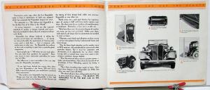 1932 Hupmobile Dealer Sales Brochure 222 226 Large 100 Features Original