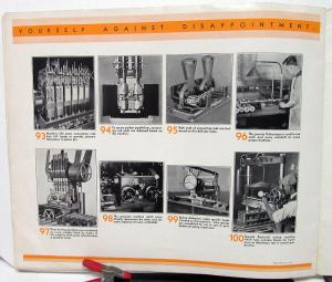 1932 Hupmobile Dealer Sales Brochure 222 226 Large 100 Features Original