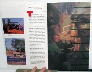 1994 Hummer Survival of the Fittest Sales Brochure Mailer