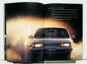 1995 Lincoln Continental Sales Brochure & Specifications Oversized