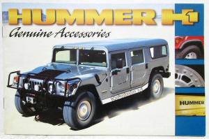 2002 Hummer H1 Genuine Accessories Sales Brochure