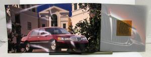 1998 Lincoln Town Car Sales Brochure & Specifications