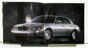 1998 Lincoln Town Car Sales Brochure & Specifications