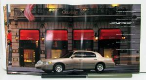 1998 Lincoln Town Car Sales Brochure & Specifications