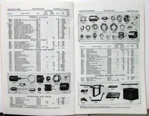 1928 Ford Model T Price List Part & Ruckstell For 1909 To 1927 Dtd Aug 5 1928