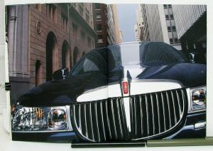 2000 Lincoln Town Car Sales Brochure & Specifications