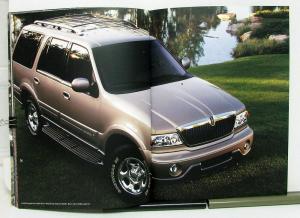 2001 Lincoln Navigator Sales Brochure & Specifications