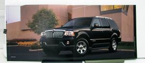 2005 Lincoln Aviator Sales Brochure & Specifications XL