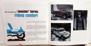 1967 Jeepster Reports Brochure Wagoneer Gladiator Universal Convertible Commando