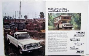 1970 Jeep 4WD Complete Line Catalog Original Sales Brochure