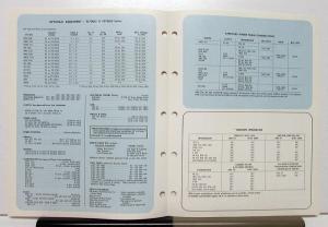 1970 Mack Western Truck Model FL700LS FS700LS Specification Sheet