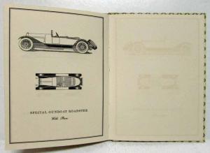 1917 Locomobile Custom Coach Work Sales Booklet