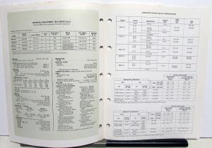 1973 1974 Mack Truck Model RM 6004X Series Specification Sheet