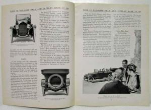 1915 Jeffery Circle Sales Brochure Announcing Chesterfield Six