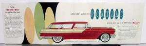 1955 Pontiac Concept Strato Star Safari Wagon Star Chief Catalina Sales Folder