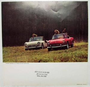 1963 Triumph Spitfire Sales Folder