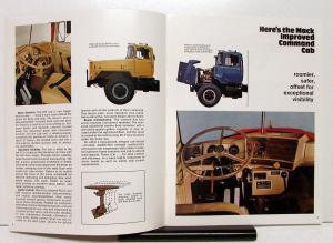 1975 Mack Truck DM Series Sales Brochure & Specifications