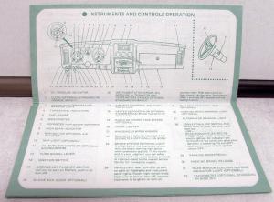 1971 Ford Mustang Mach 1 Grande Owners Manual Operating Features Supplement