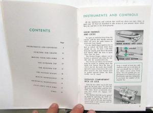 1959 Ford Sunliner Skyliner Wagon Ranchero Owners Operators Manual Original