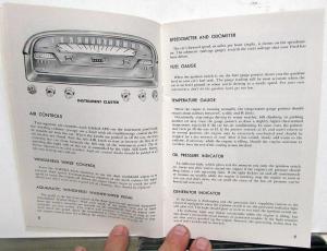 1959 Ford Sunliner Skyliner Wagon Ranchero Owners Operators Manual Original