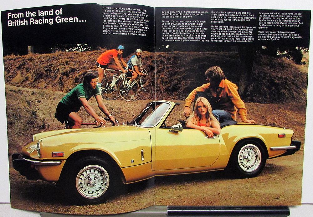 1975 Triumph Spitfire Sales Brochure