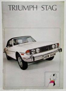 1975-1976 Triumph Stag Sales Brochure