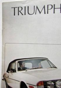 1975-1976 Triumph Stag Sales Brochure