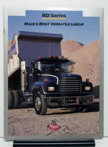 1992 Mack Truck RD Series Sales Brochure