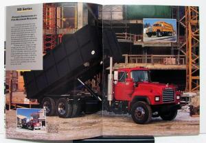 1992 Mack Truck RD Series Sales Brochure