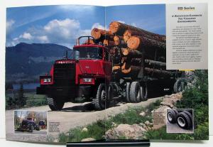 1992 Mack Truck RD Series Sales Brochure