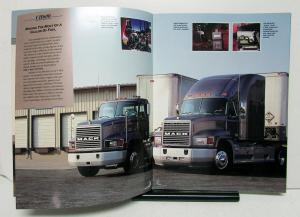 1993 Mack Truck Model CH600 Sales Brochure