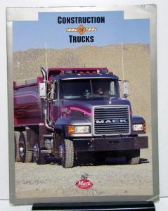 1995 Mack Truck Series RD CL DM DMM DMMEX CH FDM RB MR Mid Liner Sales Brochure