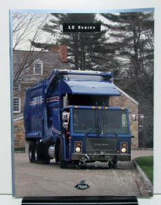 1996 Mack Refuse Trucks LE Series Sales Brochure