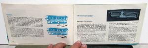 1962 Ford Galaxie & 500 & Sunliner & Station Wagon Reg Owners Manual Original