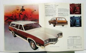1971 Mercury Marguis Meteor Montego Station Wagons Canadian Sales Brochure