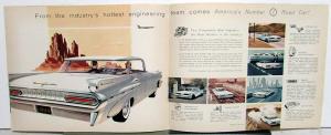 1959 Pontiac Catalina Star Chief Bonneville Safari Sales Brochure Original