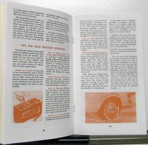 1967 Ford Mustang Owners Manual Reprint