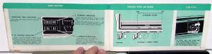 1966 Ford Fairlane Owners Manual Original