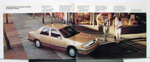 1987 Mercury Topaz Canadian Sales Brochure & Specifications