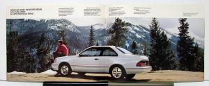 1987 Mercury Topaz Canadian Sales Brochure & Specifications