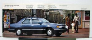 1987 Mercury Topaz Canadian Sales Brochure & Specifications