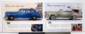 1941 Oldsmobile 66 68 76 78 96 98 Canadian Sales Brochure & Specifications