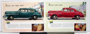 1941 Oldsmobile 66 68 76 78 96 98 Canadian Sales Brochure & Specifications